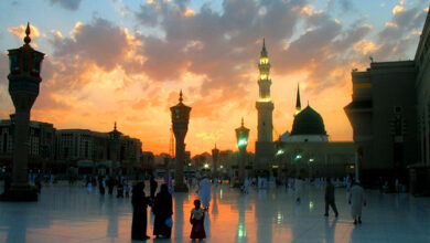 Sunrise in Madinah