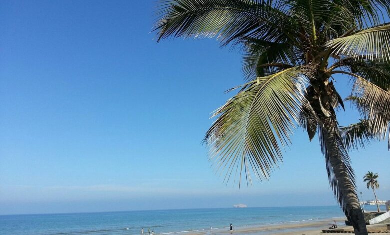 Qurum Beach Muscat Oman