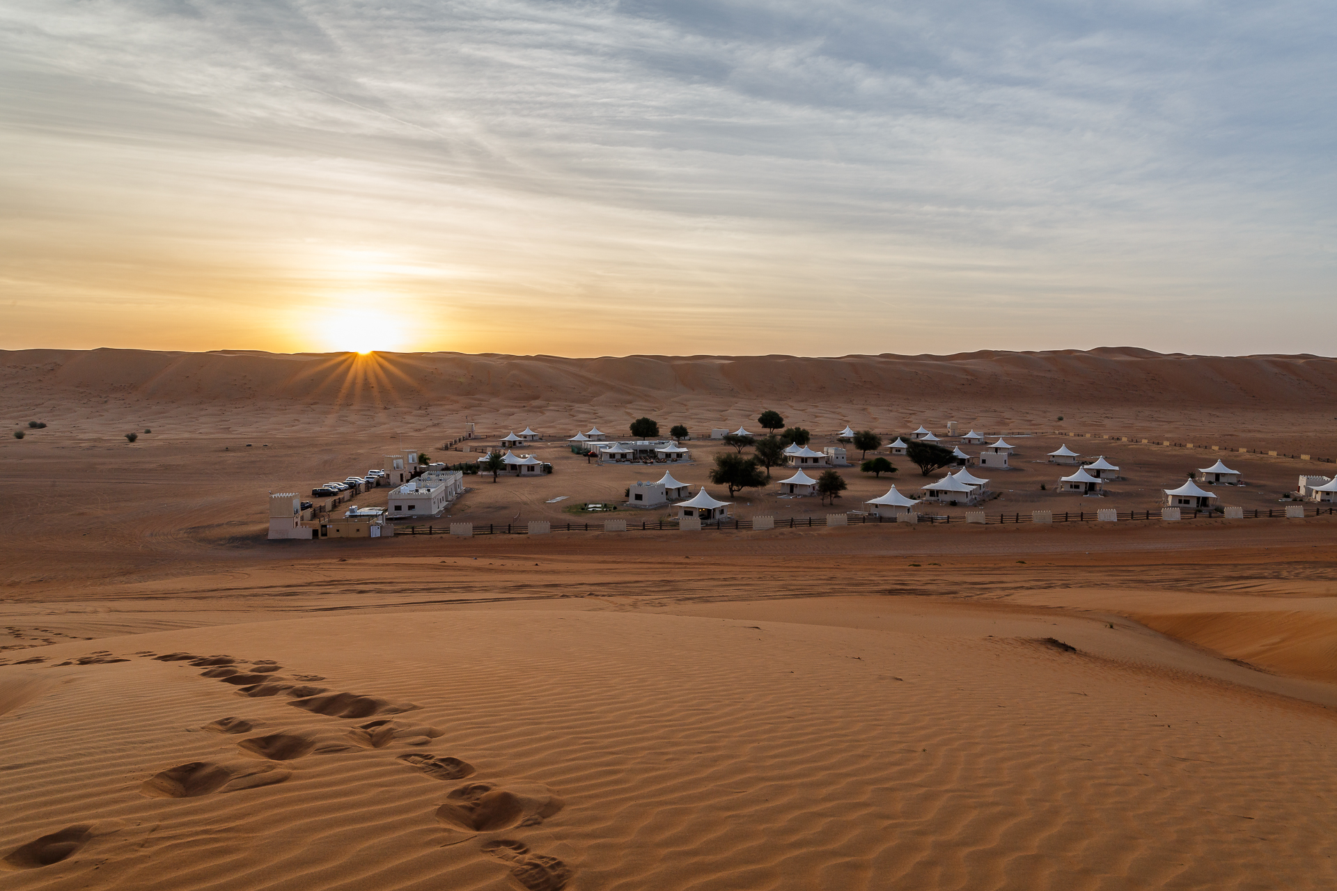 oman desert night camp