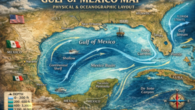 gulf of mexico map